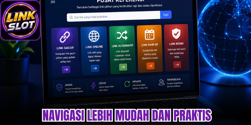 Navigasi lebih mudah dan praktis